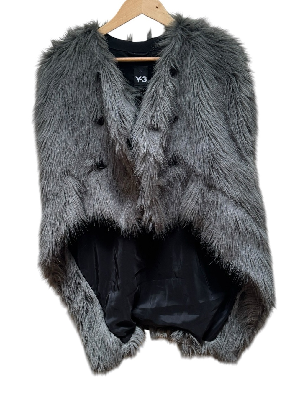 Y-3 by YOHJI YAMAMOTO x ADIDAS Faux Fur Vest